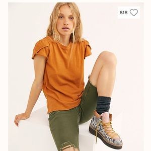 Free People \\ We The Free Latte Tee